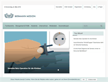 Tablet Screenshot of biermann-medizin.de